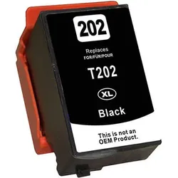Kompatible XL-Druckerpatrone wie Epson 202, 202XL Schwarz, Black