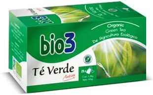 Bio3 CHÁ VERDE ANTIOX BIOLÓGICO 25 Infusões de 1,8g