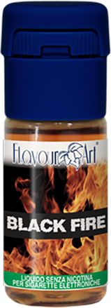 Flavourart Black Fire Liquido Pronto 10ml Tabacco Affumicato