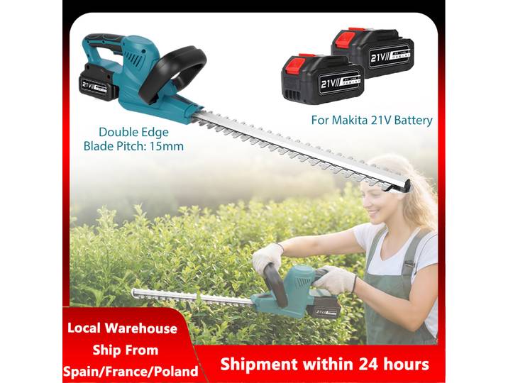 Taille-haie électrique sans fil, tondeuse à gazon sans fil, coupe-herbe, outils de taille pour couper les brindilles, couper les fleurs et les plantes