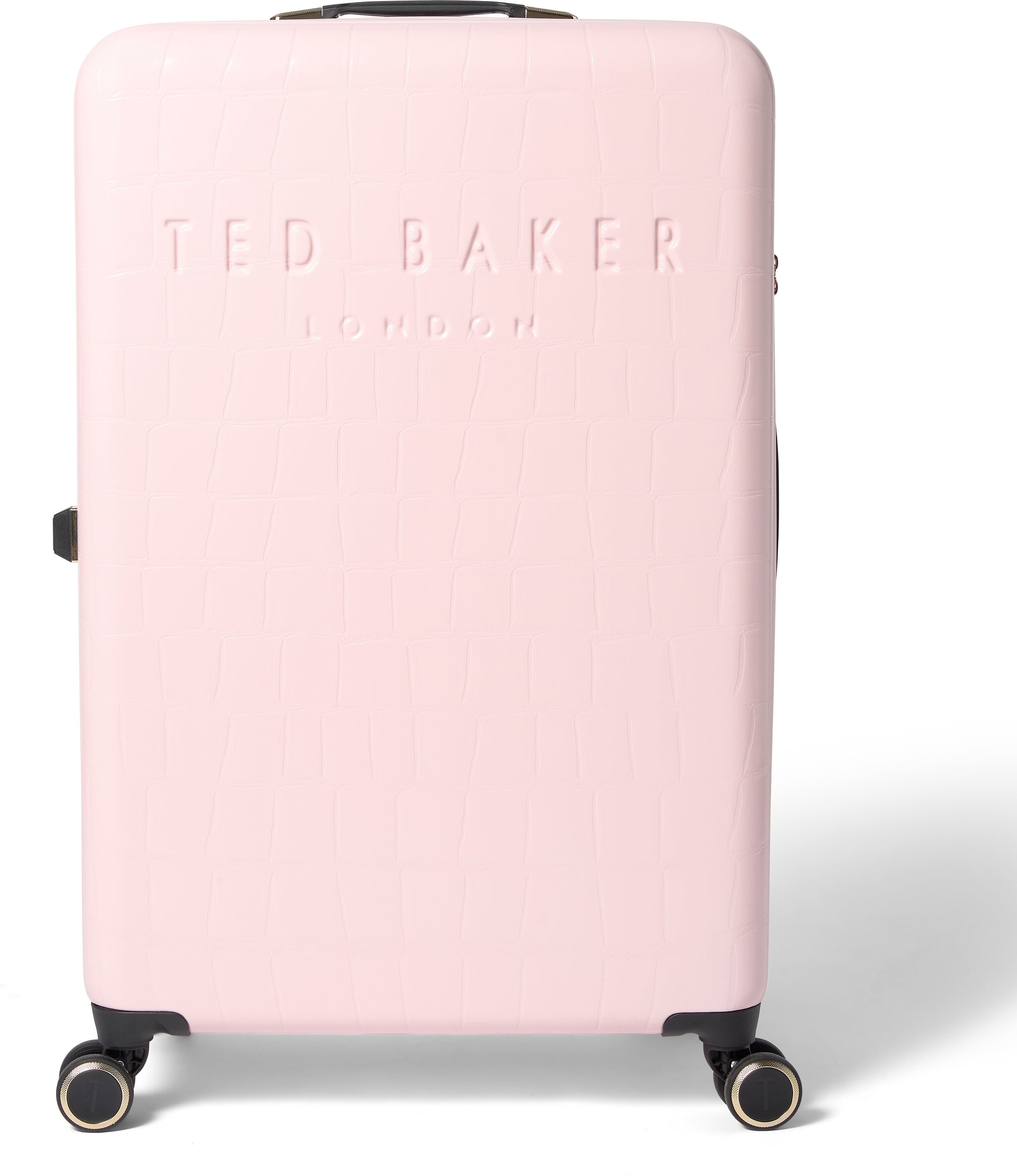 Ted Baker Icon Case 79cm 4-Wheel Large Suitcase - Pink