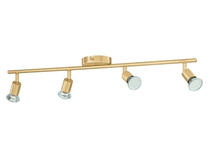 Eglo 33187 BUZZ-LED LED GU10 Spot quadruple 4x2\,8W 685x65mm laiton brossé