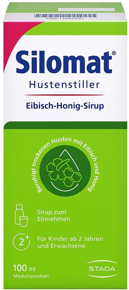 Silomat Hustenstiller Eibisch-Honig-Sirup 100ml