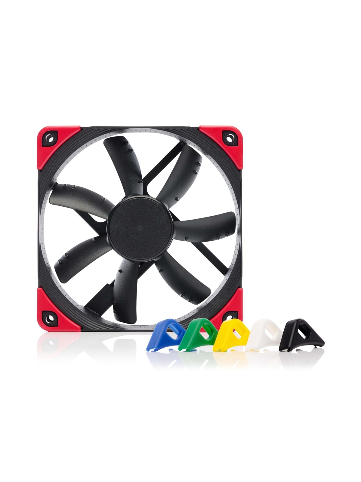 Noctua NF-S12A PWM chromax.black.swap - Gehäuselüfter - 120mm - Schwarz - 17 dBA