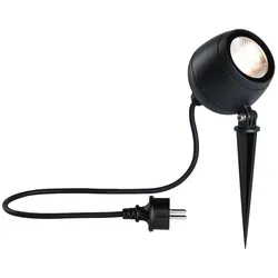 Paulmann LED Gartenstrahler Kikolo   IP65  90mm 3000K 8W 500lm 230V 60° Anthrazit Aluminium#Kunststoff 94776