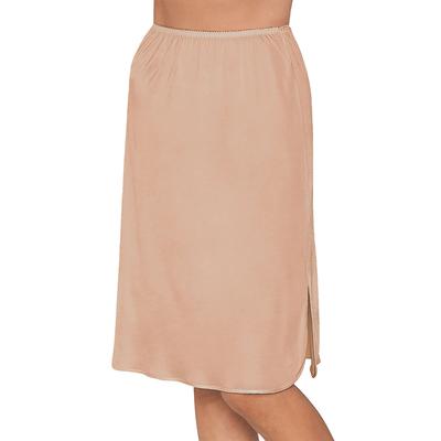 Unterrock NINA VON C. "Halbrock Länge 60 cm Elegance", Damen, Gr. 36, beige (caramel), Obermaterial: 81% Viskose CV. 19% Polyester PES., Röcke Unterrock