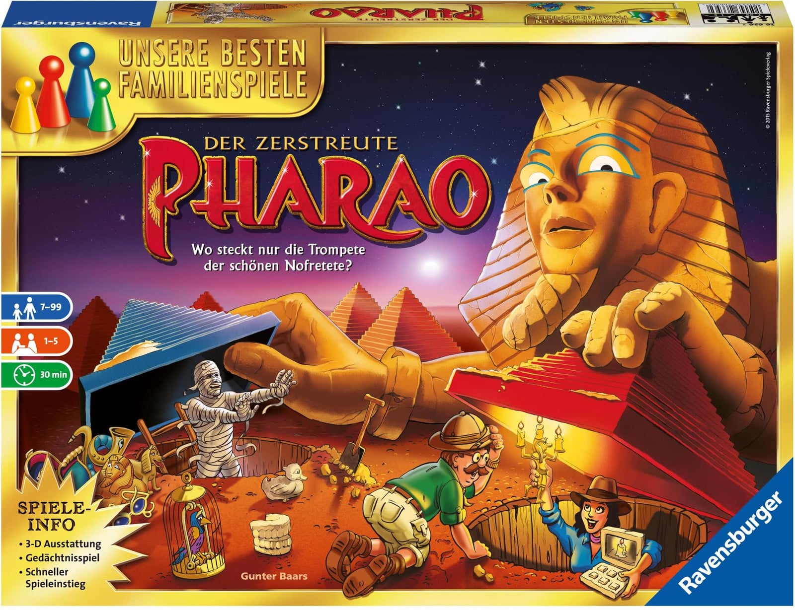 Ravensburger De verstrooide farao 26656