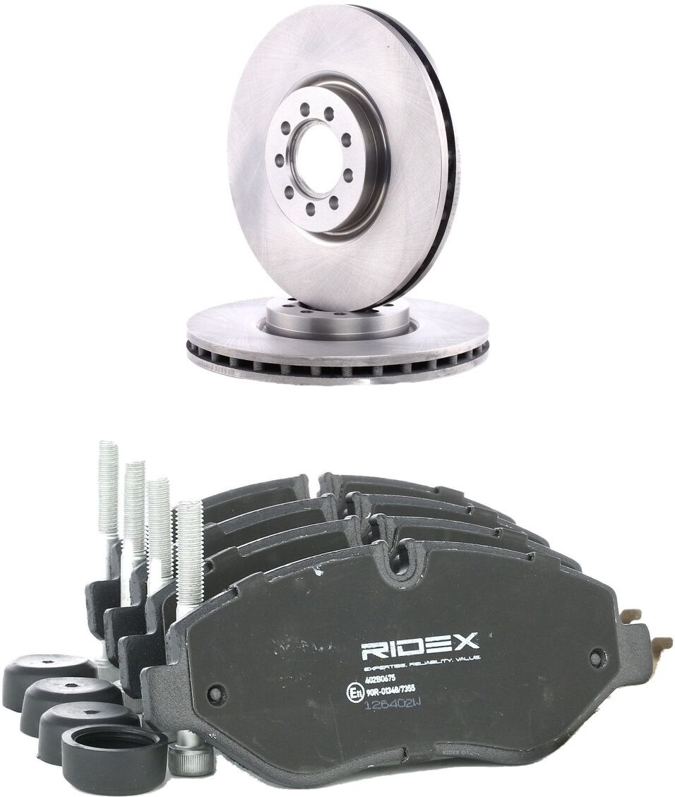 RIDEX 3405B2043 Bremsscheiben und -beläge