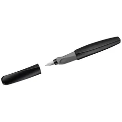 Pelikan Füllhalter Twist, Feder M, Black/946806 Black (schwarz)