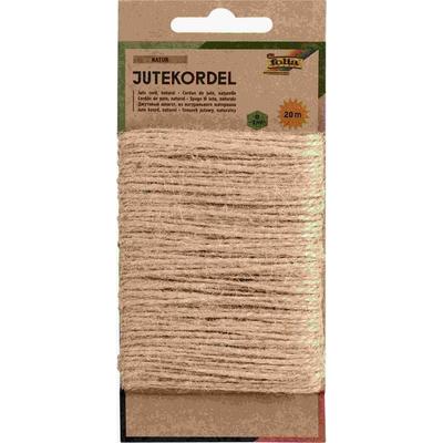 Folia Jutekordel 20m, natur