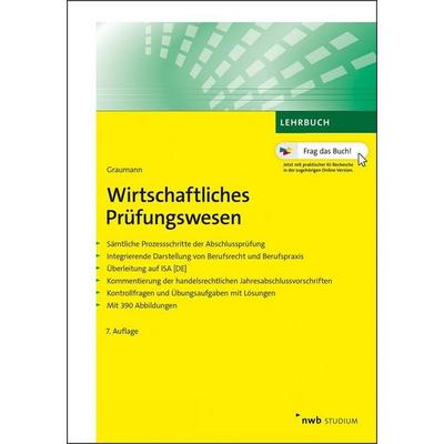 Wirtschaftliches Prüfungswesen, Set von Mathias Graumann, Nwb Verlag, 978-3-482-57297-5