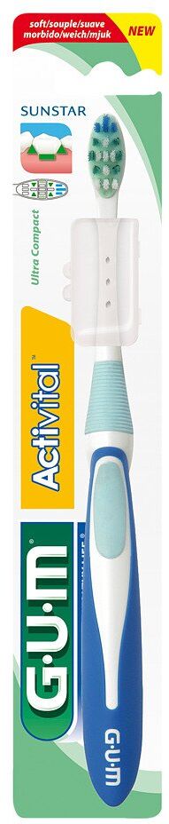 GUM ActiVital Zahnbürste kompakt weich