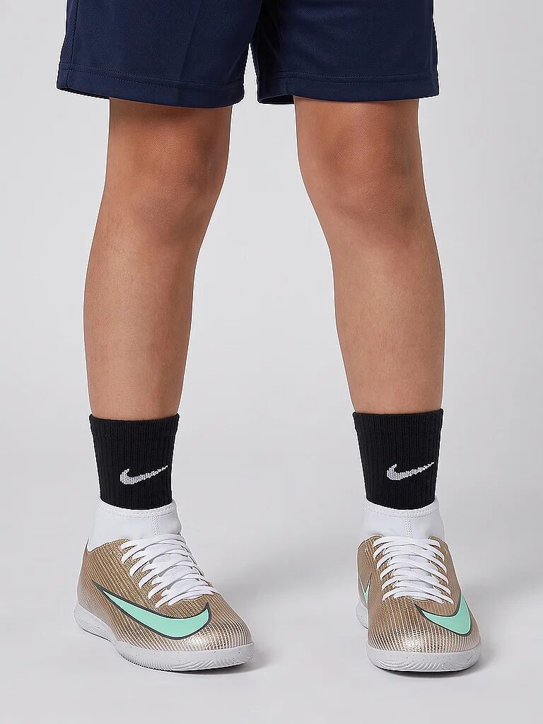 Nike Kinder Hallenschuhe Mercurial Superfly 11 Club Kylian Mbappé gold   34 B