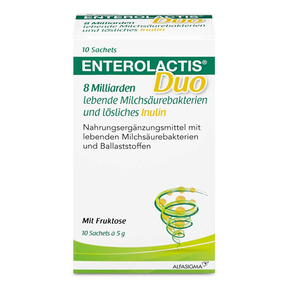 Alfasigma GmbH Enterolactis Duo Pulver Sachets 19379806