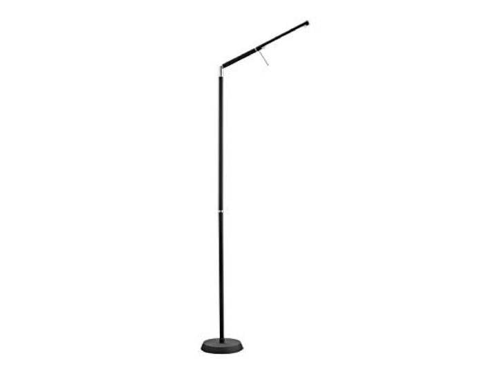 Trio Leuchten 420490132 Lampe sur Pied\, Métal\, 6 W\, Noir Mat