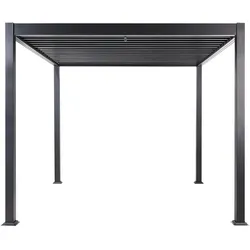 GARTEN-PERGOLA Schwarz Forno II