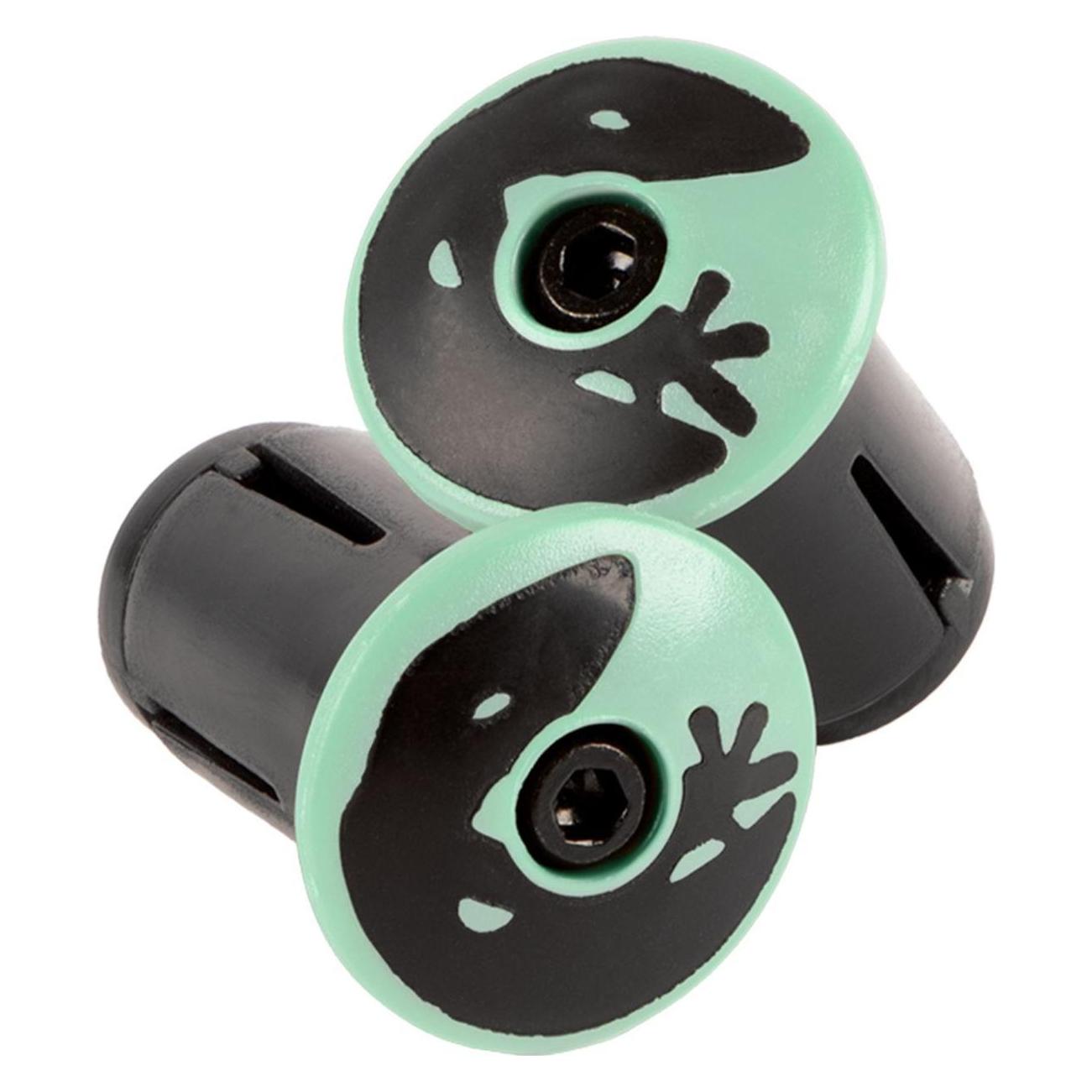 Lizard Skins Unisex-Adult DSP Plugs Green-New22 Bar Tape, Mint Green, TU (LI9020.MIN)