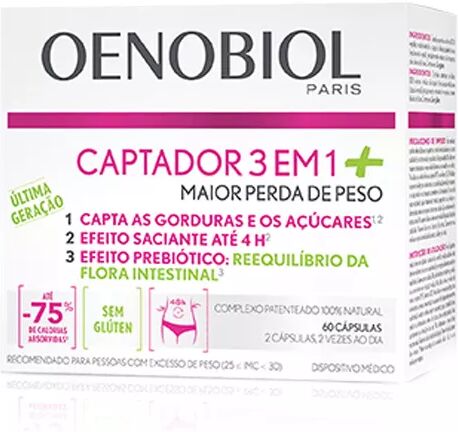 Oenobiol Pickup 3In1+ X60 Cápsulas,