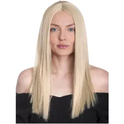 Maskworld Langhaarperücke blond - Faschings Kostüm Perücke