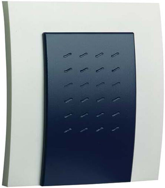 Grothe Carillon bimélodique 8V, 83dB, blanc/bleu GONG 665 blanc/bleu (44665)
