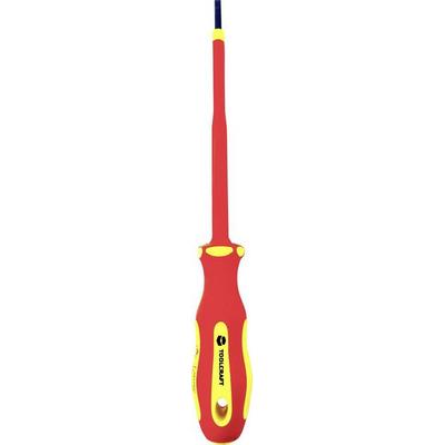 TOOLCRAFT SL 3.0 VDE, Elektrotechnik und Feinwerktechnik, Werkstatt Schlitz-Schraubendreher Klingenlänge: 100 mm