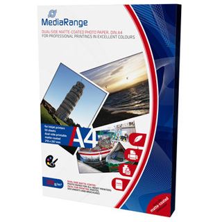 MediaRange Fotopapier A4 200gr weiß