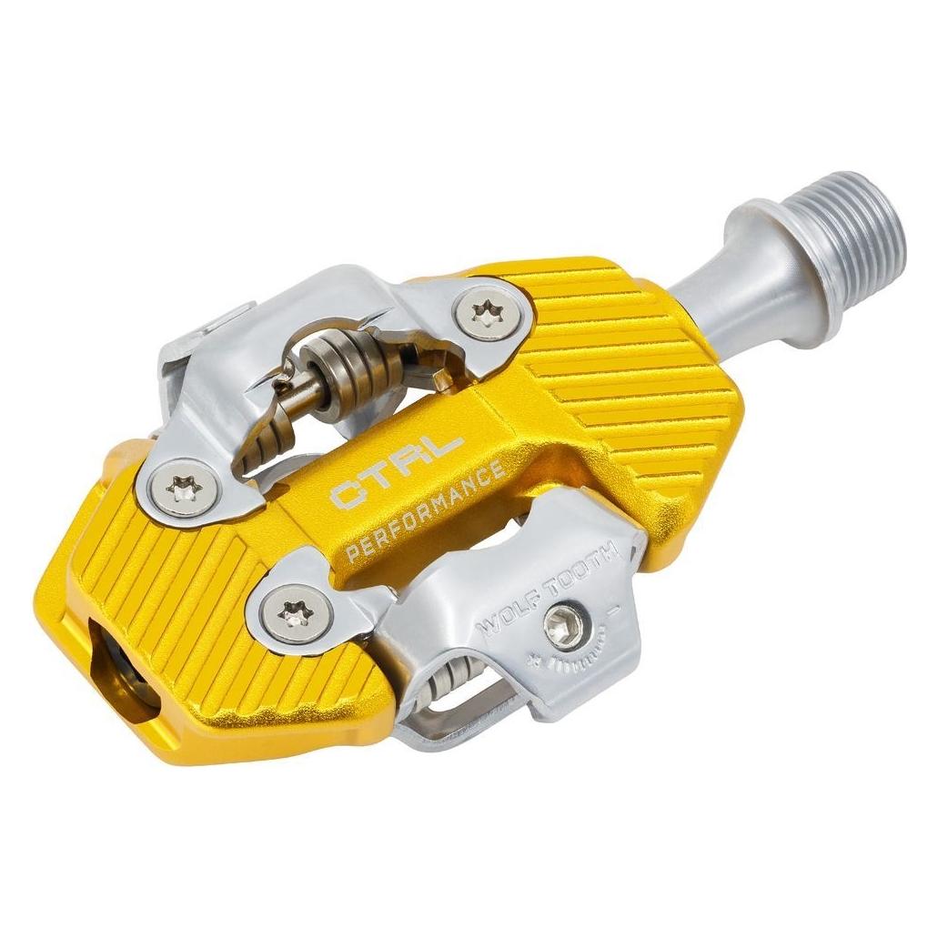 Wolf Tooth CTRL Trail Performance Klick-Pedal, gold (68658015)