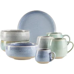 6x Mäser Schälchen Aquata 14cm blau, Schüssel + Schale, Blau