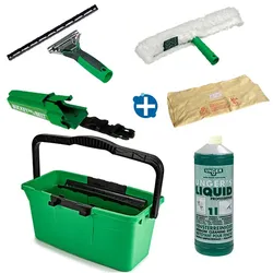 Fensterputz Set Unger Nr.4 in Profiqualität günstiges Set mit Profiprodukten