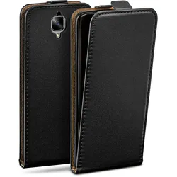 moex Flip Case OnePlus 3T Klapphülle Leder Optik