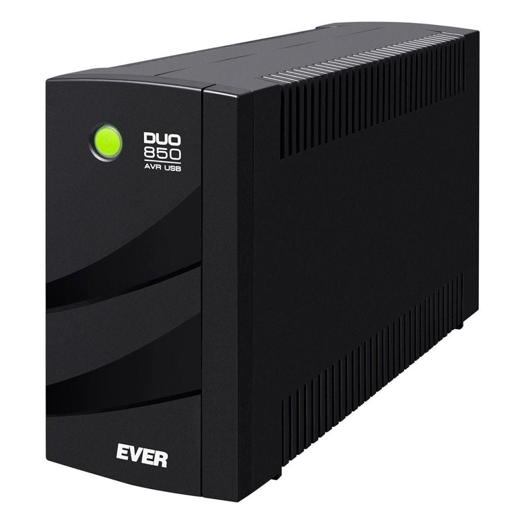 Ever DUO 850 AVR USB (850 VA, 550 W, Line-Interaktiv USV) (T/DAVRTO-000K85/00)