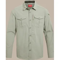 Craghoppers Herren NosiLife Adventure III Langarmhemd - XL - Bay Leaf