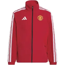 adidas Manchester United Heim Einlaufjacke 2026/27 Kinder KV9333 - mufc red 176