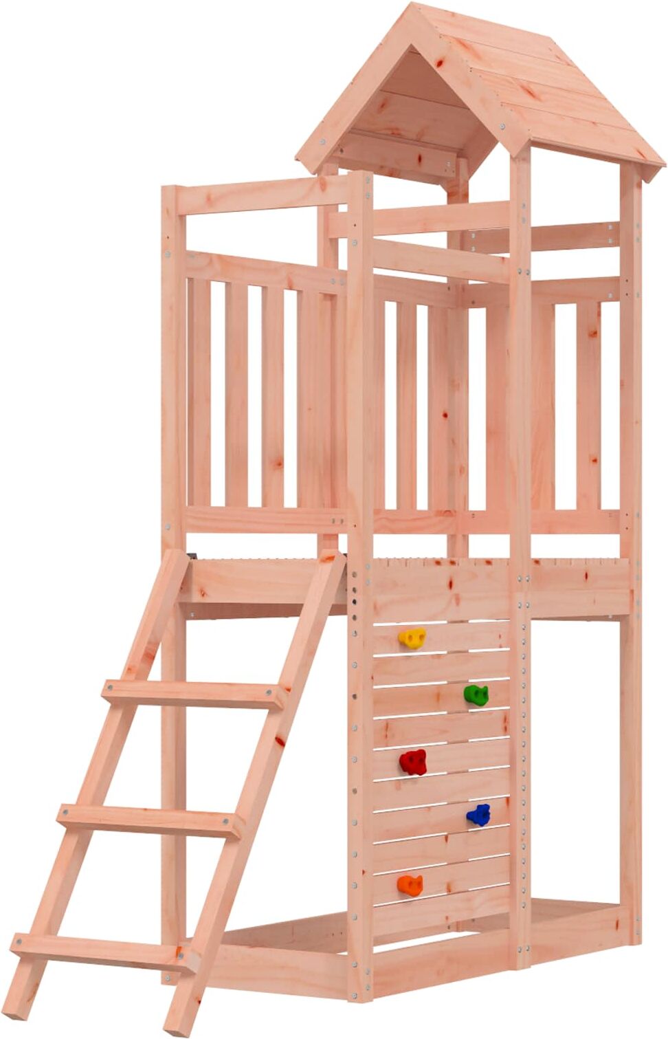 vidaXL Tour de jeu Marron Bois massif Douglas