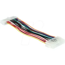 DELOCK 65603 - Power Mainboard ATX 24 Pin St > 20 Pin Bu, 15 cm
