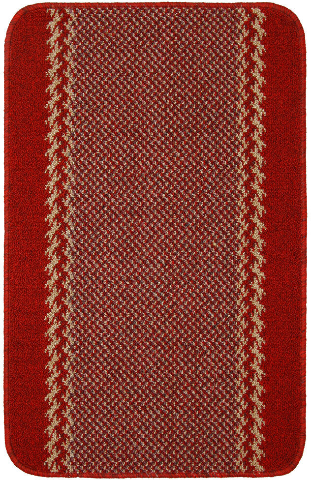 Lark Manor Draco Water Resistant Anti-Fatigue Non-Skid Kitchen Mat Red Rectangle 133 x 190cm