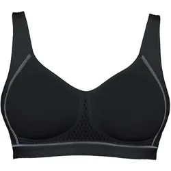 Sport-BH SUSA "Sport BH Move medium", Damen, Gr. 90, Cup C, schwarz, Obermaterial: 49% Polyamid PA. 33% Polyester PES. 18% Elasthan EL., BHs Sport-BH