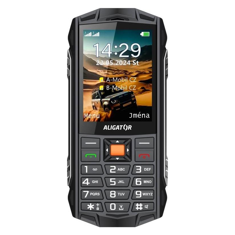 Aligator R45 eXtremo schwarz-orange (AR45BO)