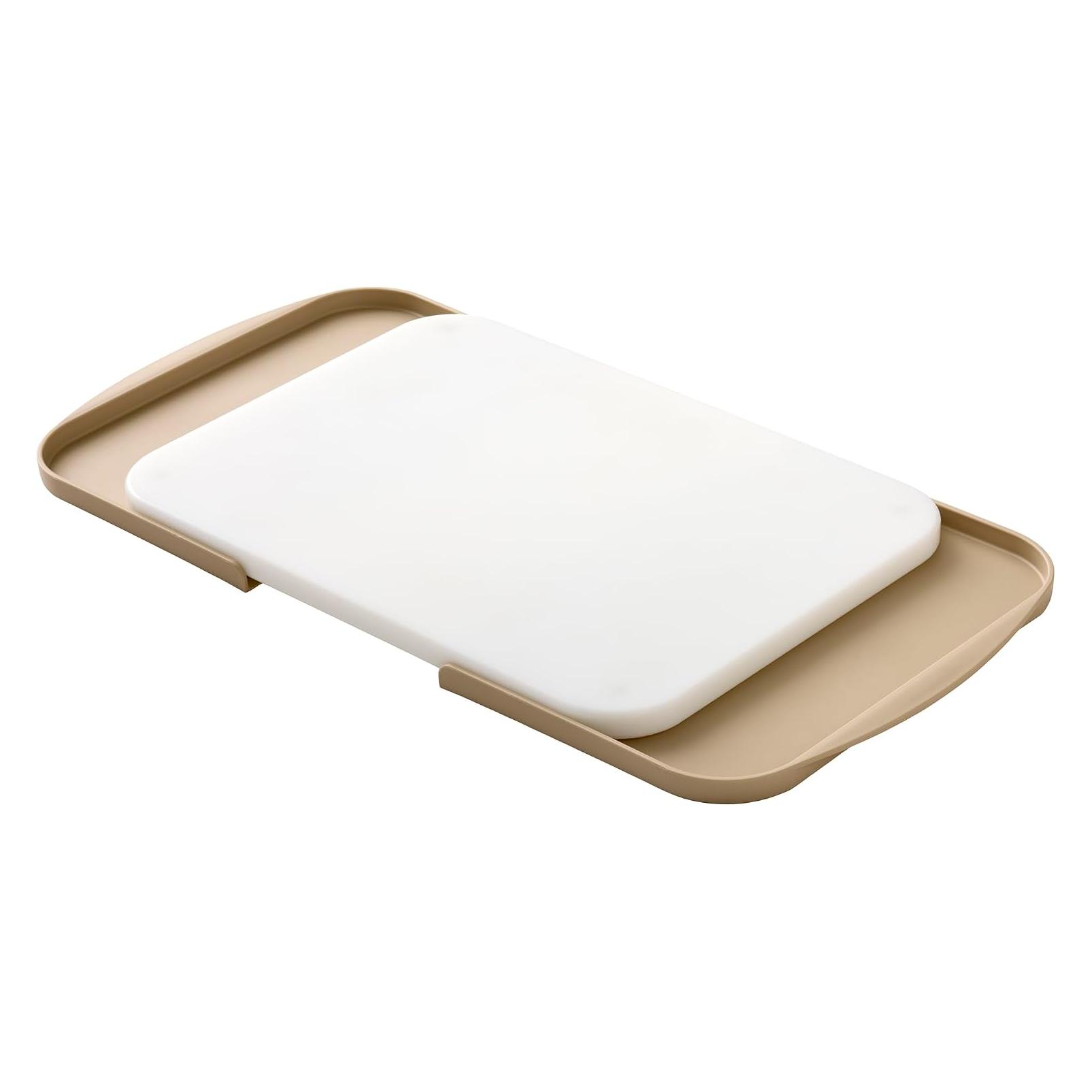 Rosti Schneidebrett mit Schalen 26.8 cm x 39.5 cm, Humus (37417)