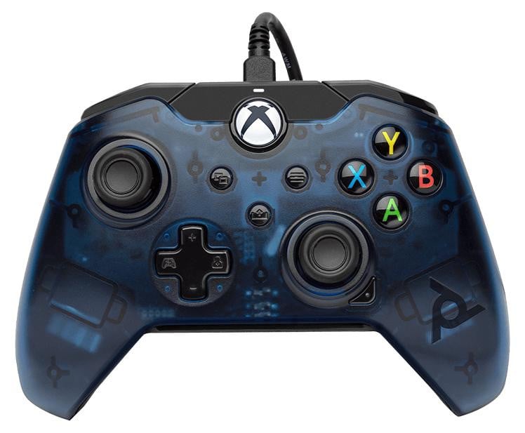 PDP Controller bedraad blauw voor XBOX Series X modelnummer 049-012-EU-BL