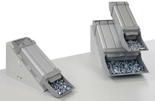 Manuflex ZB0165 Greifbehälter UNIVERSAL und PROFI mit Füllmenge 2900 cm³, BxTxH = 180 x 375 x 90mm