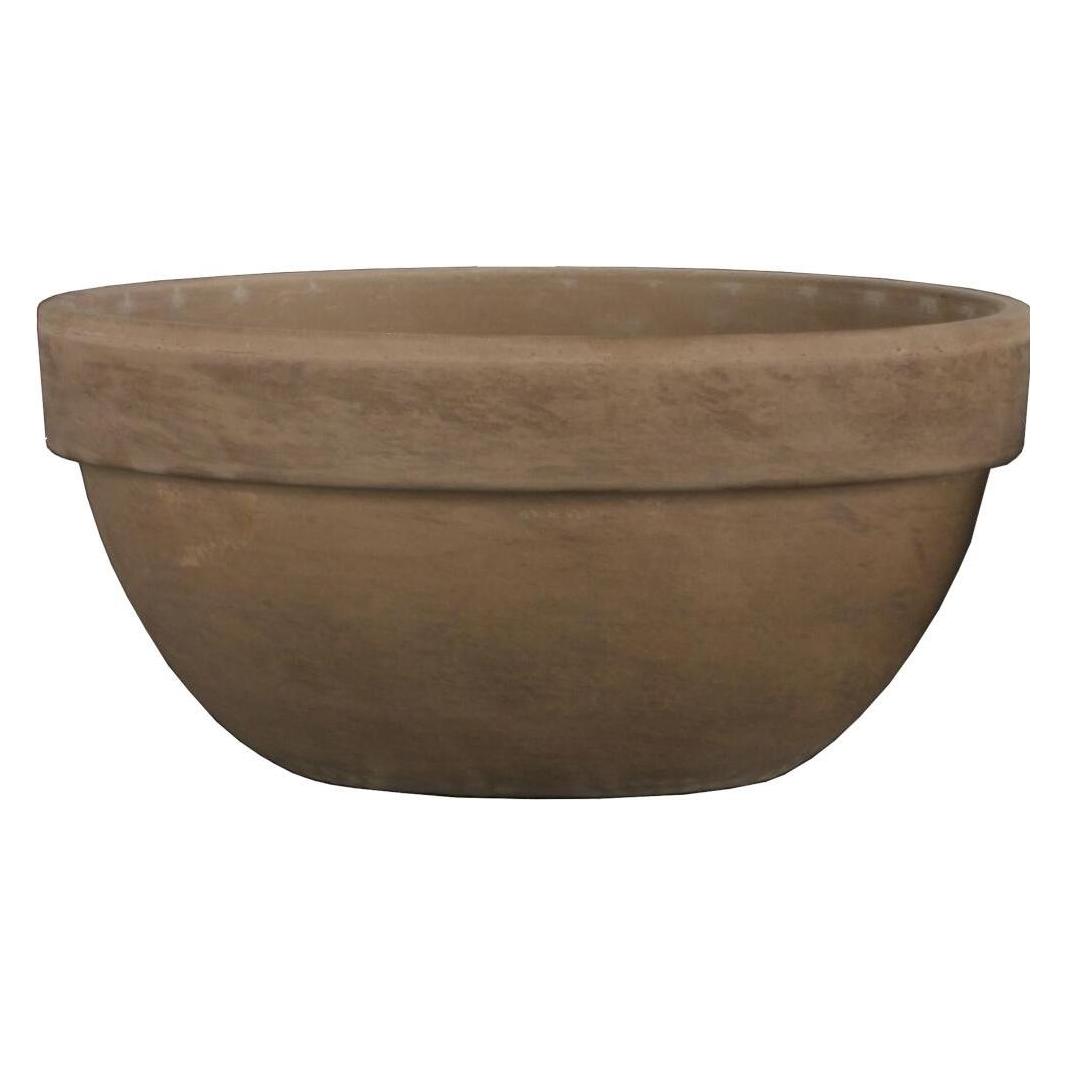 Spang Pflanzschale Levy 19 cm basalt mit Ablaufloch (19 x 19 x 42.50 cm) (0251900250001P)