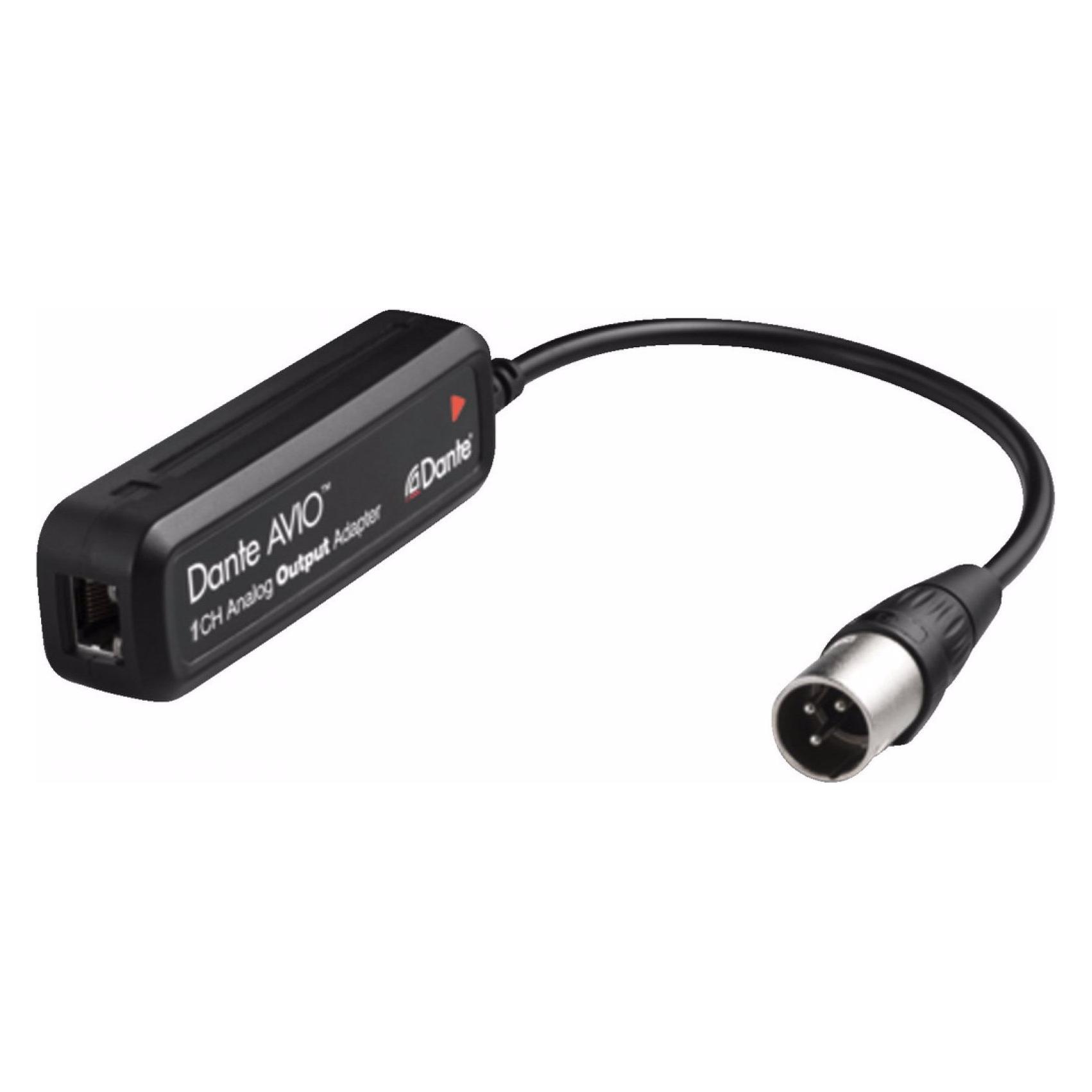 Audinate Dante Avio Analog Output Adapter, Mono (ADP-DAO-0X1)