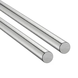 VEVOR Linearwellen, 25x1000 mm, Präszisionswelle aus SFC25-Kohlenstoffstahl, rostfrei & hochpräzise, Welle mit hoher Härte, Runde Stange für Schneid-, Schleif-, Fräs- & Bohrmaschinen, 2er-Pack