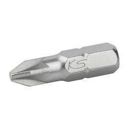 KS Tools 911.5123 Pozidriv-Bit 5/16 Gr.3 Laenge 30mm plus6 Kreuzschlitz-Bit Antrieb: 5/16 (8 mm) Abtrieb: Kreuzschlitz Pozidriv PZ 3 30.0 mm