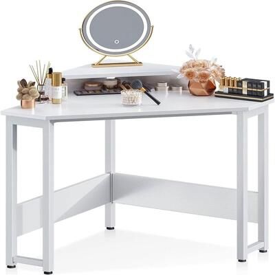 No Corner Desk Space Saving Small Desk