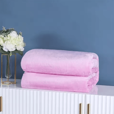 Inspire Curations Solid Color Coral Fleece Office Nap Blanket 1 150x200cm