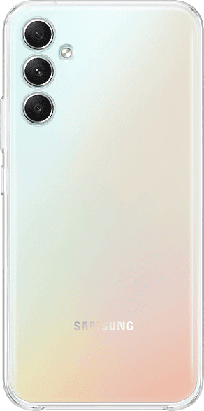 Funda móvil - Samsung, Para Samsung Galaxy A34, Trasera, 6.6", Transparente