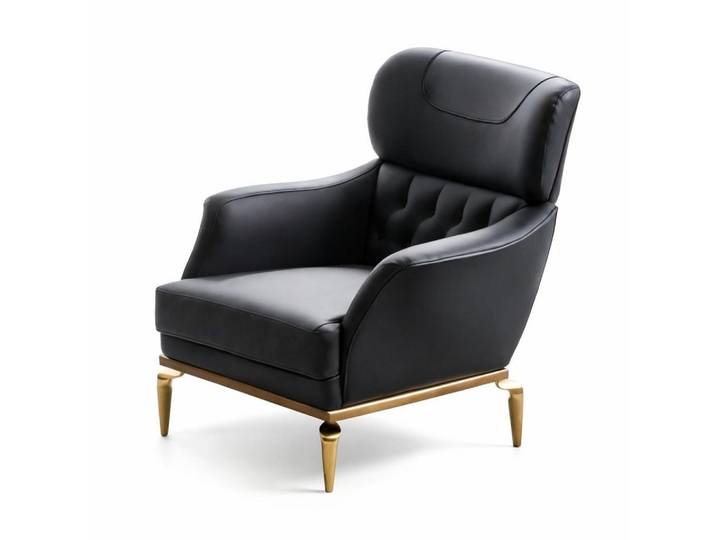 JVmoebel Sessel Bergère Modern Designer-Bergère Komfortabel Minimalismus (1-St)