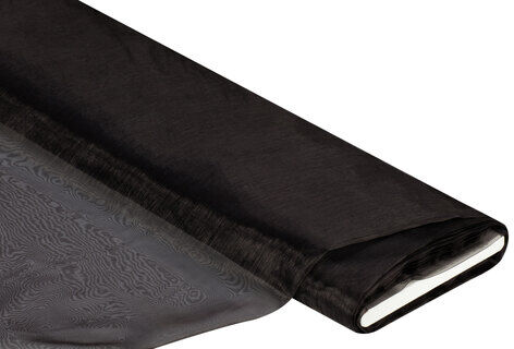 Organza "Delhi", schwarz